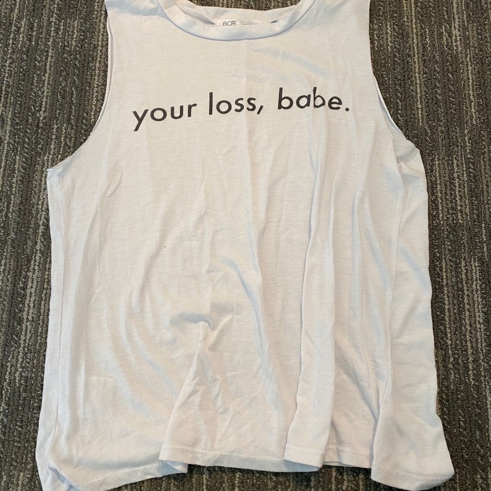 BCBG muscle tank